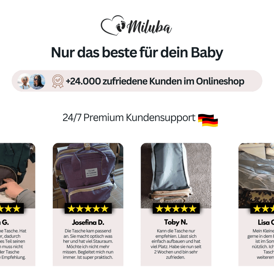 Miluba Wickeltasche - All-in-One