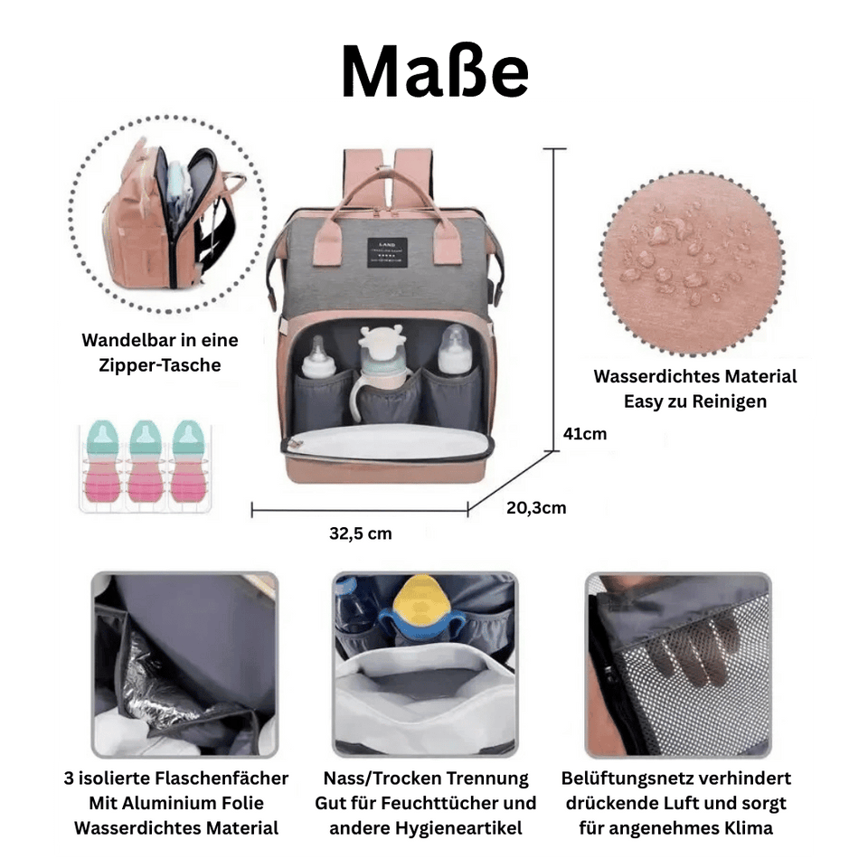Miluba Wickeltasche - All-in-One